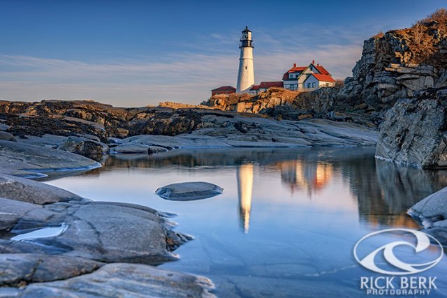 Afternoon Reflection at Portland Head Lighthouse